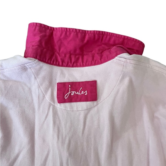 Joules Womens Pink Pullover V Neck With Buttons Size Small UK Womens - Picture 10 of 12